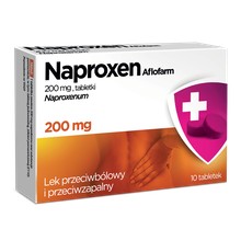 NAPROXEN AFLOFARM 200MG 10 TABLETEK