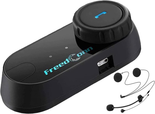 interkom Motocyklowy do Kask,FreedConn TCOM VB Bluetooth słuchawkowy