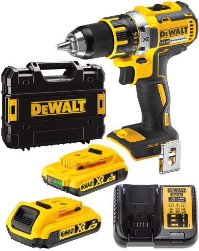 Wkrętarka BL 18V 60Nm 2x2Ah DeWALT DCD790D2 TSTAK