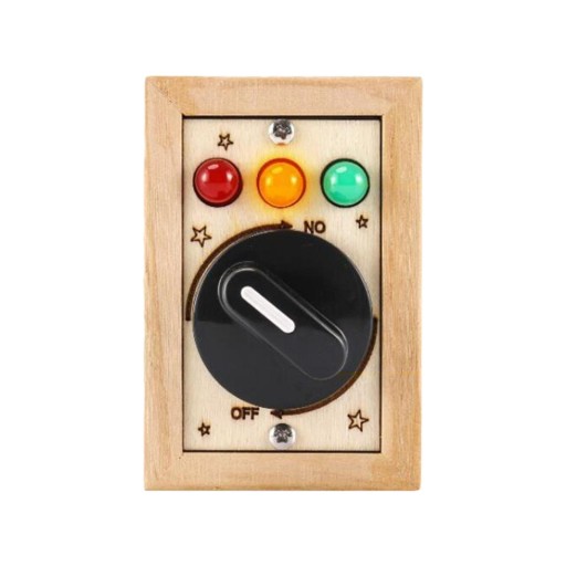 LED Montessori Busy Board Lights Switch Busy Board