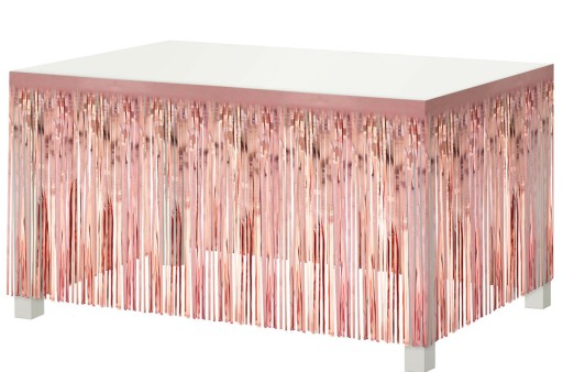 FRĘDZLE DEKORACJA NA BRZEG STOŁU 80x300CM-3314