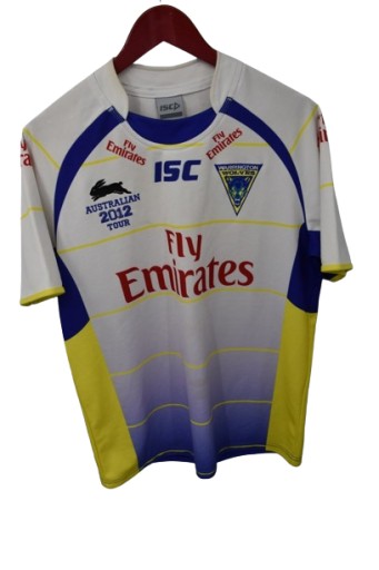 ISC Warrington Wolves koszulka męska rugby M