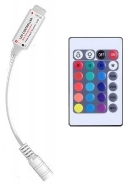 Sterownik Kontroler RGB+PILOT do taśm LED RGB
