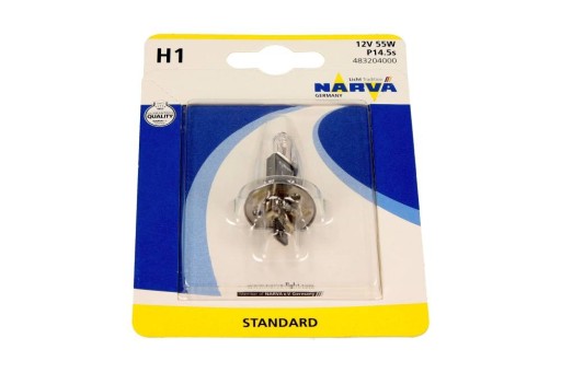 NAR ZAROWKA H1 12V/55W 1 SZT BLISTER NAR48320BLISTER
