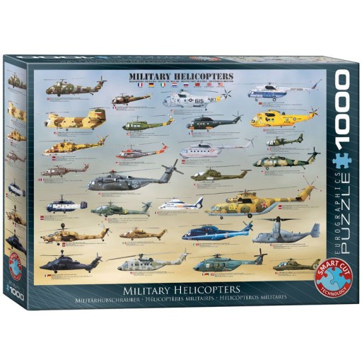 Puzzle 1000 Military Helicopters 6000 - 0088