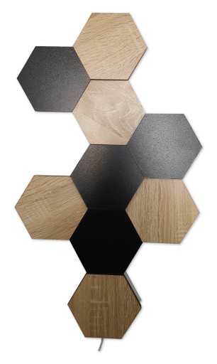 LAMPKA heksagon LED HEXAGON TAŚMA LED PILOT KOLORY