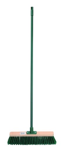 MIOTŁA ULICZNA PVC OPRAWIONA 50CM TWARDE WŁOSIE