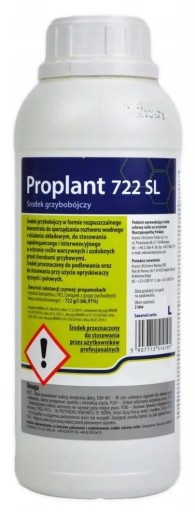 PROPLANT 0,5L CHOROBY ROŚLIN GRZYBY ZARODNIKI ZGORZEL MĄCZNIAK FYTOFTOROZA
