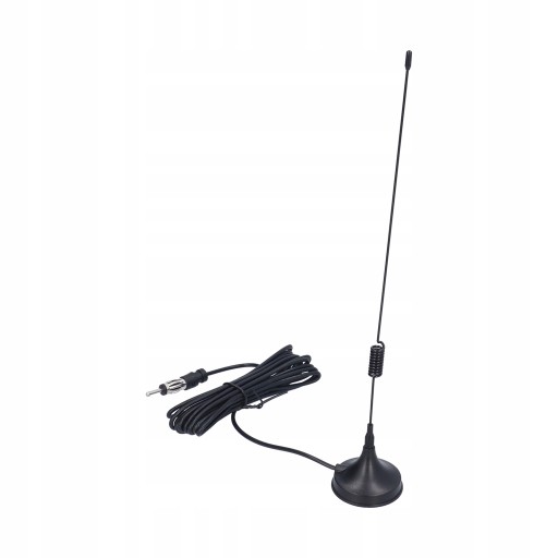 ANTENA SAMOCHODOWA FM Z PODSTAWĄ MAGNETYCZNĄ