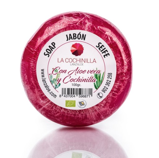 Naturalne Mydło z Aloesem LA COCHINILLA LANZALOE