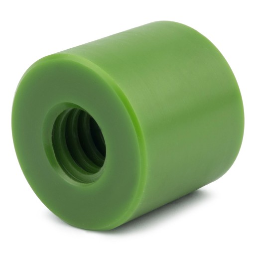 Nakrętka trapezowa 12x3 MINI poliadmid zielony