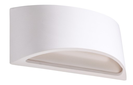 Kinkiet ceramiczny VIXEN Biała Lampa Ścienna LED
