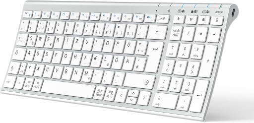KLAWIATURA BEZPRZEWODOWA iClever BT NIEMIECKA BK10