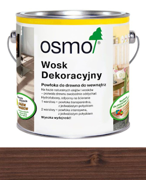 Osmo 3161 Wosk dekoracyjny,olej 0,75L Heban