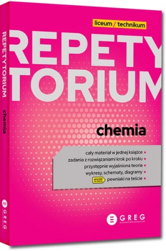 Repetytorium - liceum/technikum - chemia - 2023