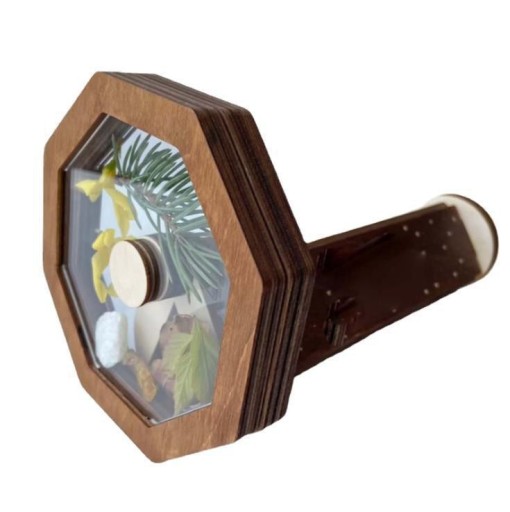 DIY kaleidoscope toy set