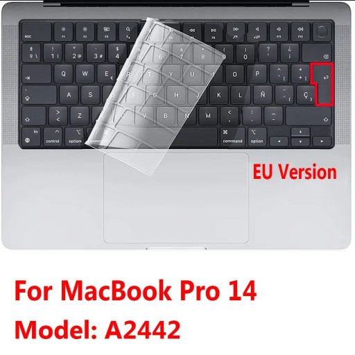 Ultra Thin Dustproof Skin TPU Keyboard Cover Protector Film For MacBook Pro