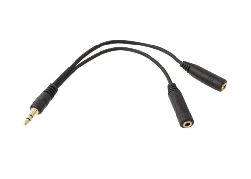 ROZDZIELACZ JACK - 2 X JACK 21cm