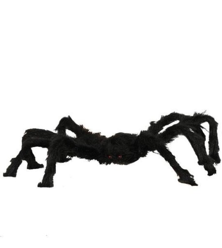 SZTUCZNY DUŻY PAJĄK 70 CM DEKORACJA HALLOWEEN