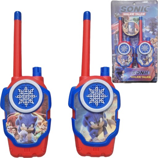 SONIC WALKIE TALKIE SŁUCHAWKI 2x KRÓTKOFALÓWKA