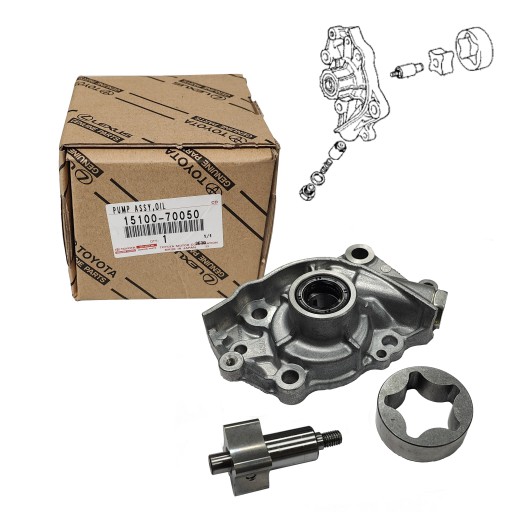 Pompa oleju Lexus IS200 1G-FE OEM Toyota