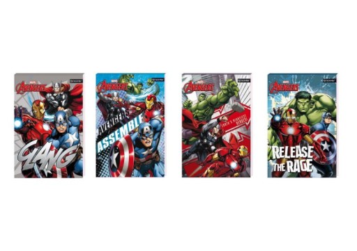 Notes A6/30 k. Z Poddrukiem Avengers