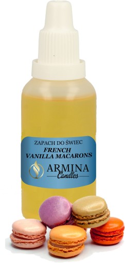 ZAPACH FRENCH VANILLA MACARONS 30ML DO ŚWIEC WOSKU