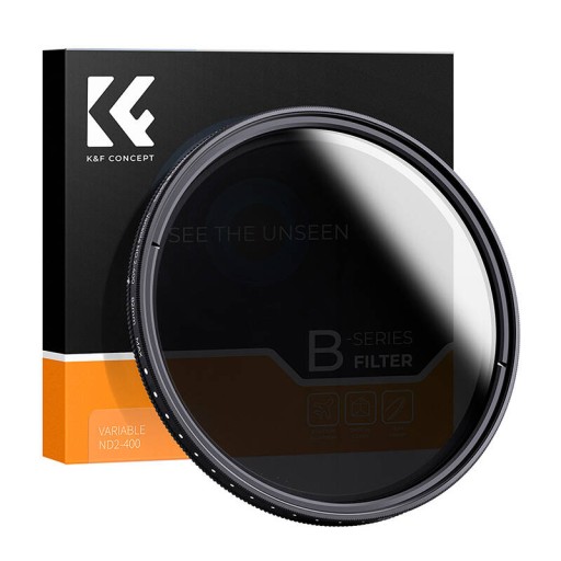 K&F CONCEPT KV32 FILTR FOTOGRAFICZNY DO APARATU SLIM 37MM REGULOWANY ND