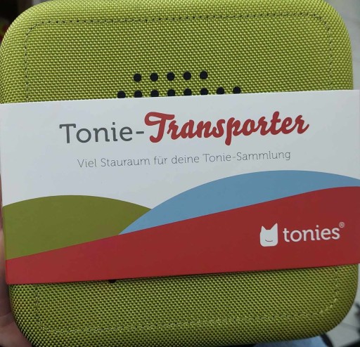 UNIWERSALNA TORBA ETUI DO PRZECHOWYWANIA FIGUREK ZABAWEK TONIES ZIELONA