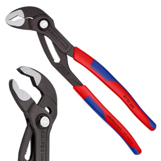 Szczypce Nastawne Klucz do Rur i Armatury Cobra 250mm KNIPEX 87 02 250
