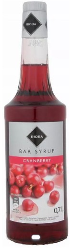SYROP BARMAŃSKI RIOBA ŻURAWINA 700ML