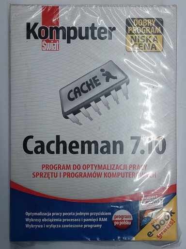 Cacheman 7.10 Szyfrowanie danych pendrive HDD SSD