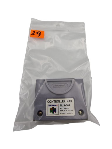 CONTROLLER PAK NUS-004 NINTENDO 64 ORYGINAŁ