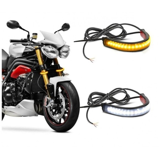 ŚWIATŁA DRL FLEX LED dzienne + dynamiczne kierunki