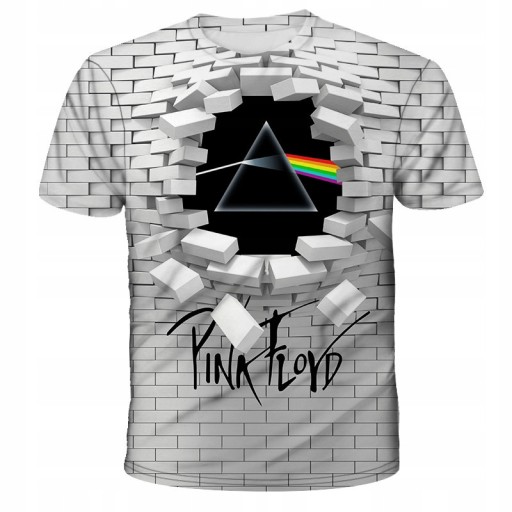 Pink Floyd 3d Digital Print Men's T-Shirt