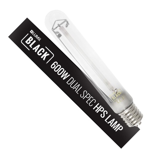 Lampa żarówka HPS Lumii Black 600W dual 88tys lm