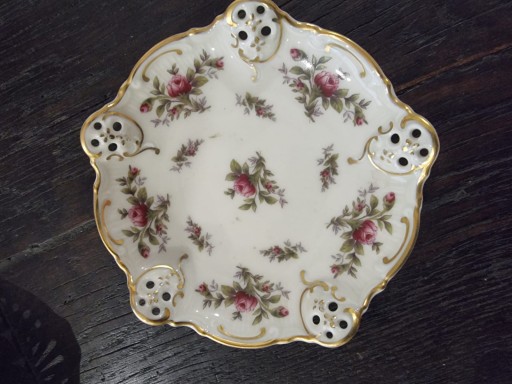 PORCELANA ROSENTHAL PATERA MOLIERE MOOSROSE