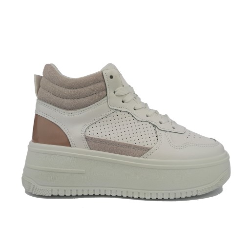 Sneakersy SPORTOWE trampki CREEPERSY białe (40)