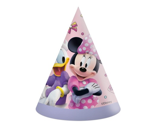 Czapeczki papierowe Minnie 6 szt Godan