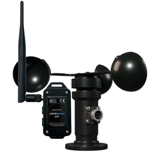 Blebox WindSensor PRO WiFi Czujnik wiatru od 0.5 do 30 m/s. Wykresy prędkoś