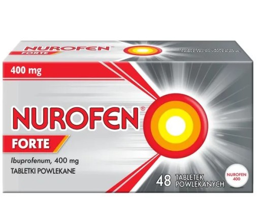 Nurofen Forte 400 mg 48 tabletek na ból