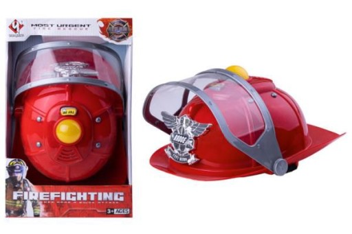 KASK STRAŻACKI Z DŹWIĘKIEM