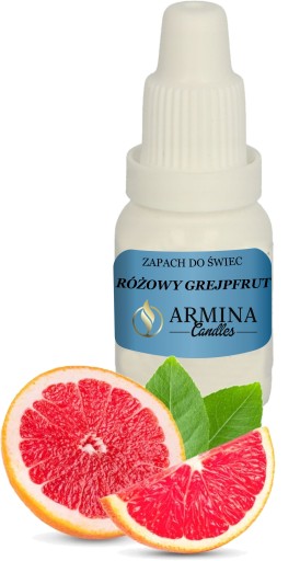 ZAPACH DO ŚWIEC WOSKU PARAFINY GREJPFRUT 10 ML