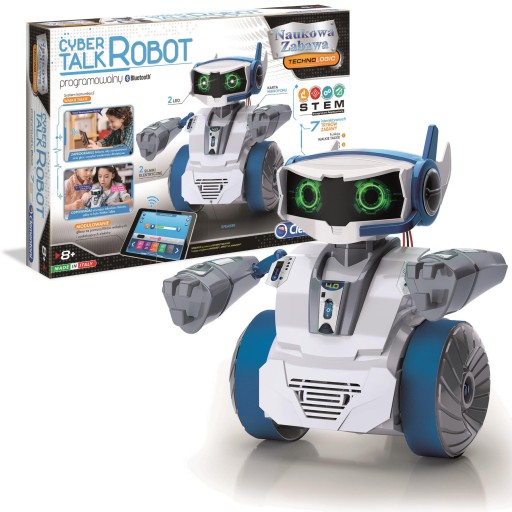 MÓWIĄCY PROGRAMOWALNY CYBER TALK ROBOT Clementoni