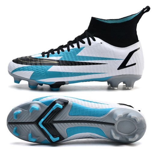 Football shoes men's style spikes large size
