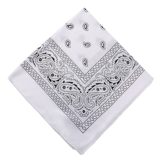BANDAMKA BANDANA CHUSTKA CHUSTA BANDAMA BIAŁA