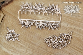 Tekturka - Mehendi- frame- szyld