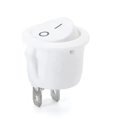 Przełącznik KCD1-105 klawiszowy bistabilny wciskany 20MM SPST 2P