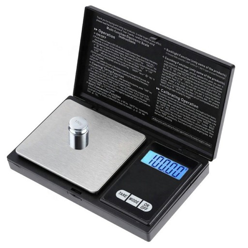 WAGA JUBILERSKA ELEKTRONICZNA 0,01 500g WAGI LCD