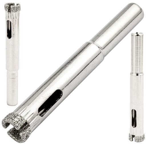 WIERTŁO DIAMENTOWE DO GRESU SZKŁA OTWORNICA 8mm